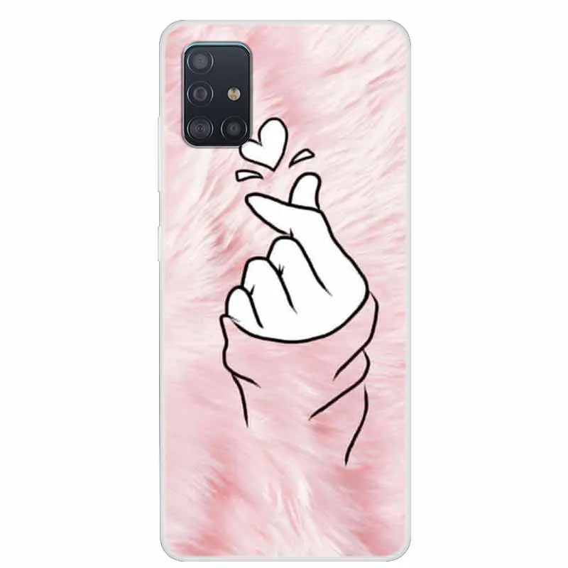 For Coque Samsung Galaxy A71 A51 M31 Case M31S Soft Silicone Back Case for Samsung A71 M31S Cover A 51 Shockproof case M31 Cover