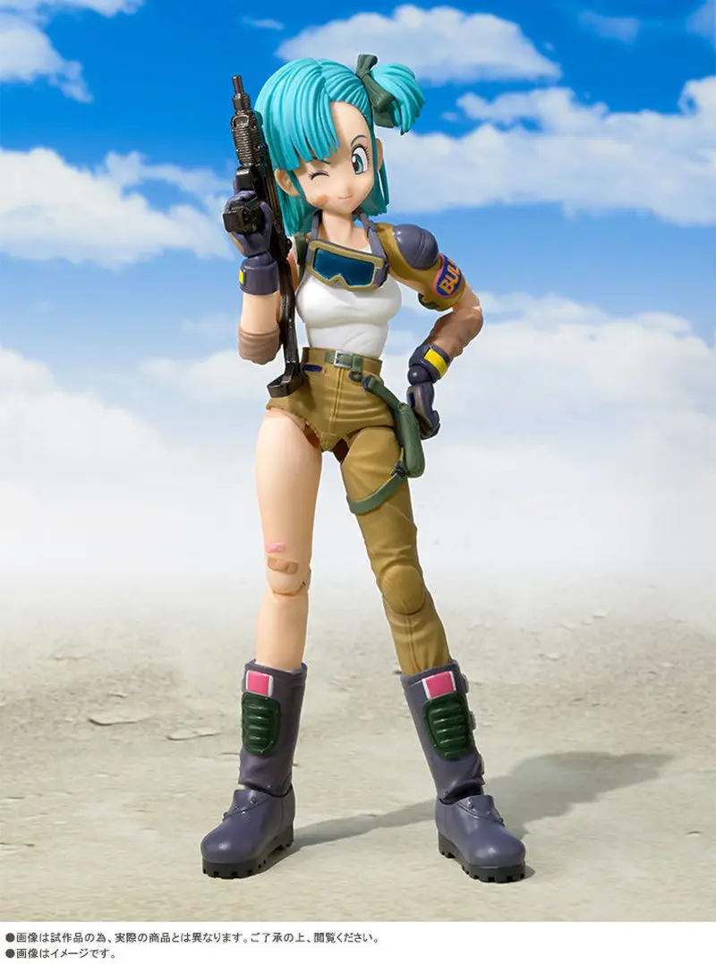 14 см BANDAI Драконий жемчуг Z фигурки игрушки блестящие гламуры Стрекоза Gals Bulma
