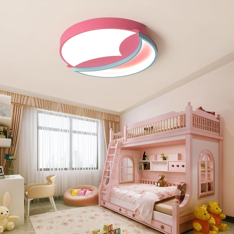 Современная Люстра для гостиной спальни розового синего цвета маленьких