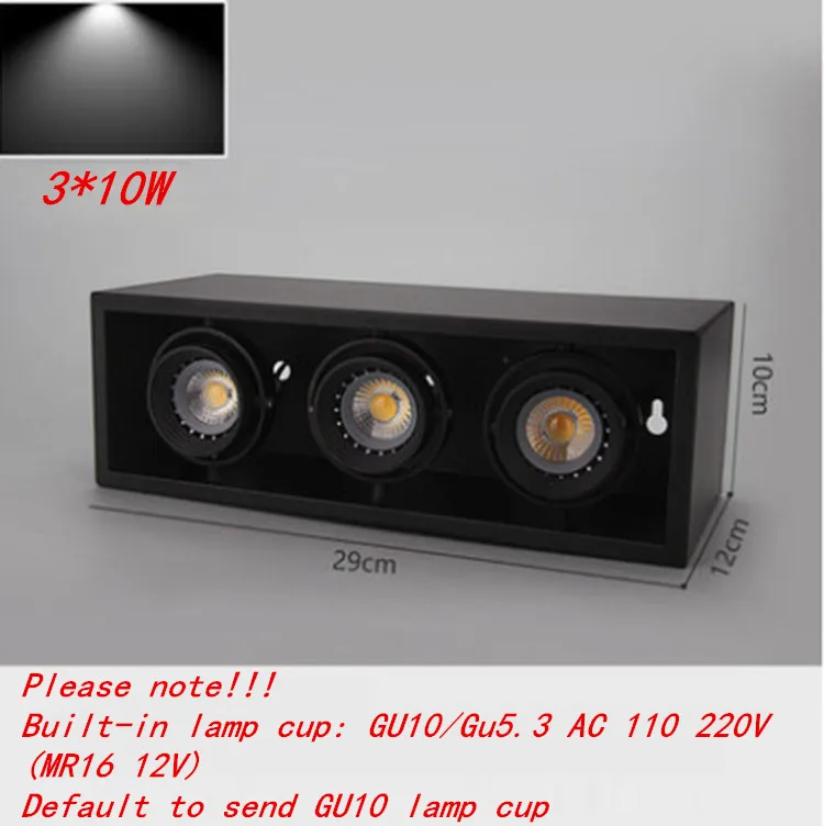 Светодиодные потолочные светильники точечные светодиодные лампы освещение GU10