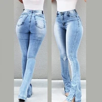 woman high waist blue jeans slim zipper fit sexy skinny hips jeans women spring autumn pants female clothing denim overalls