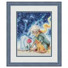 Набор для вышивки крестиком E1140, полнокадровая вышивка, милая картина из мультфильма Маленький Лисичка, Принц рыбью ХХ, украшение для спальни