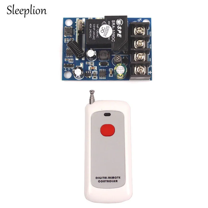 

12V 24V 36V 48V 30A Light Fan Wireless Switch Home Smart Remote Control On/OFF