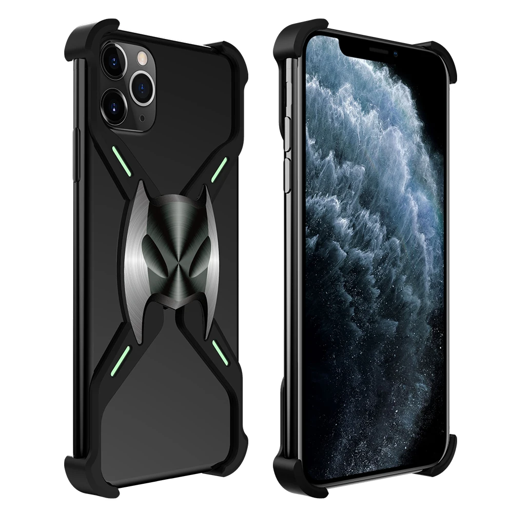 Магнитный чехол для iphone11 11 pro max X XS XR 7 8 plus p защитный крутой металлический