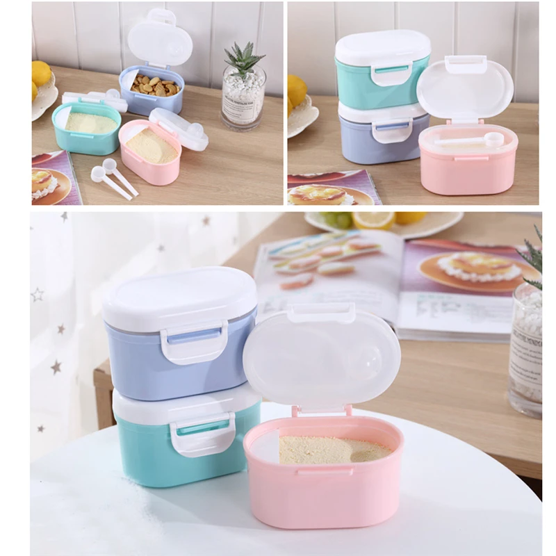 

Контейнер для детского питания, силиконовая посуда, герметичная коробка для хранения, Младенческая пищевая хрустящая посуда для обеда, пра...