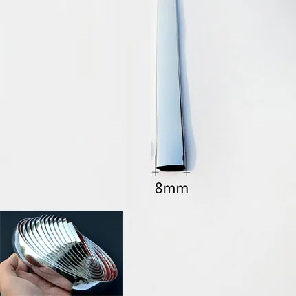 

Универсальный молдинг для кузова автомобиля, хромированный молдинг, отделка, полоса, лента, молдинг кромок двери, панель, отделка, защита Бампера