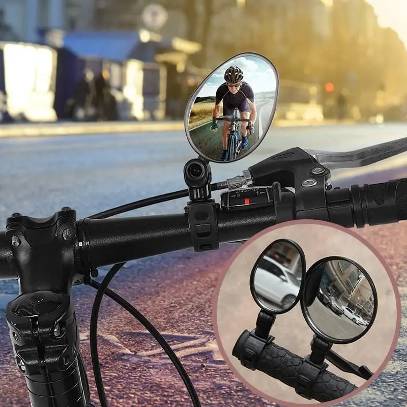 360 градусов вращающийся Зеркало заднего вида велосипед зеркала для руля