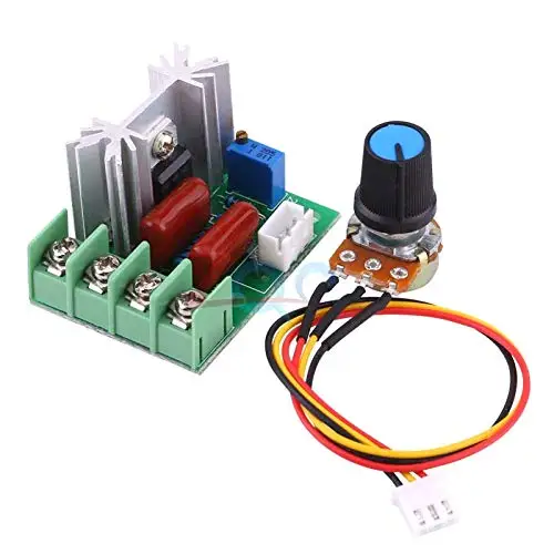 Высокомощный регулятор напряжения переменного тока 220 В 2000 Вт КТУ диммирующий