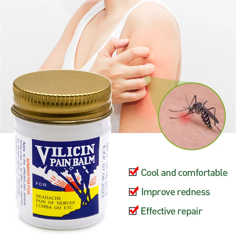 

1Pc Pain Relieving Cream Pain Balm for Headache Motion Itching Muscle Rub Aches Cooling Oil Refresh Cold