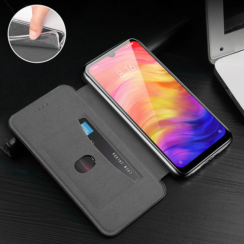 Redmi Note 8T Case Leather Book Cover for Xiaomi 7 8 6 5 K20 Pro 8A 7A 5Plus Magnetic Flip Wallet 360 Anti Shock | Мобильные