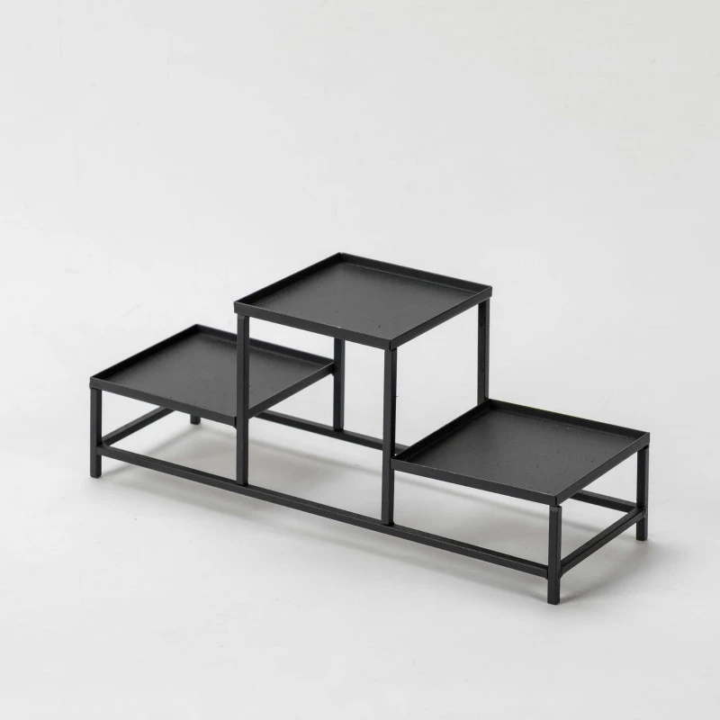 Подставки для торта черные стеллажи хранения полка украшения дома лотки витрина