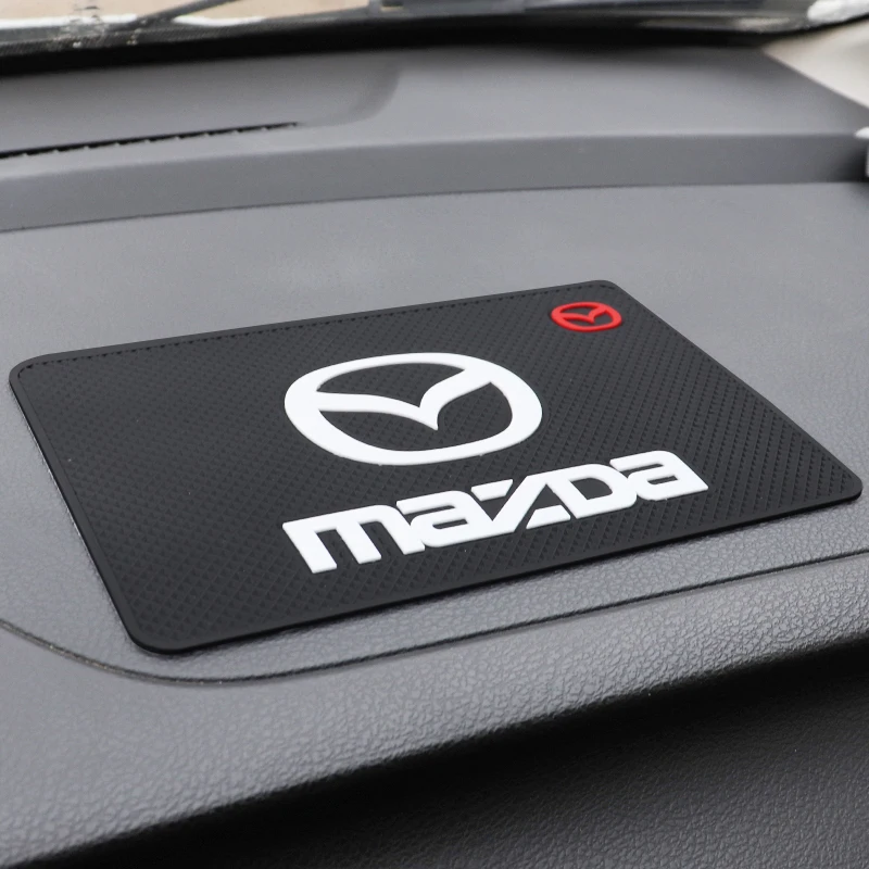 Автомобиль центральная консоль анти скольжения Мат logo silicone мобильный телефон