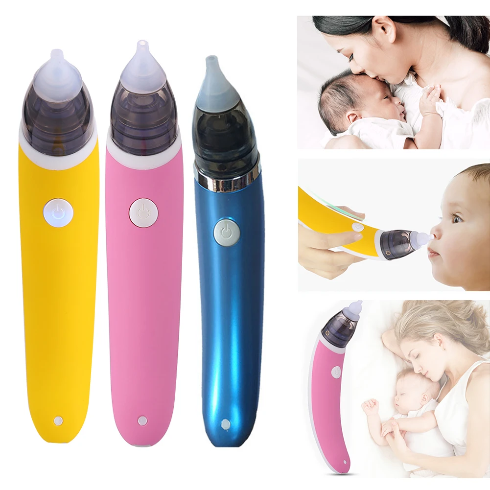 

Sucker Cleaner Sniffling Equipment Safety Newborn Infant Baby Electric Nasal Aspirator Hygienic Nose Snot Cleaner