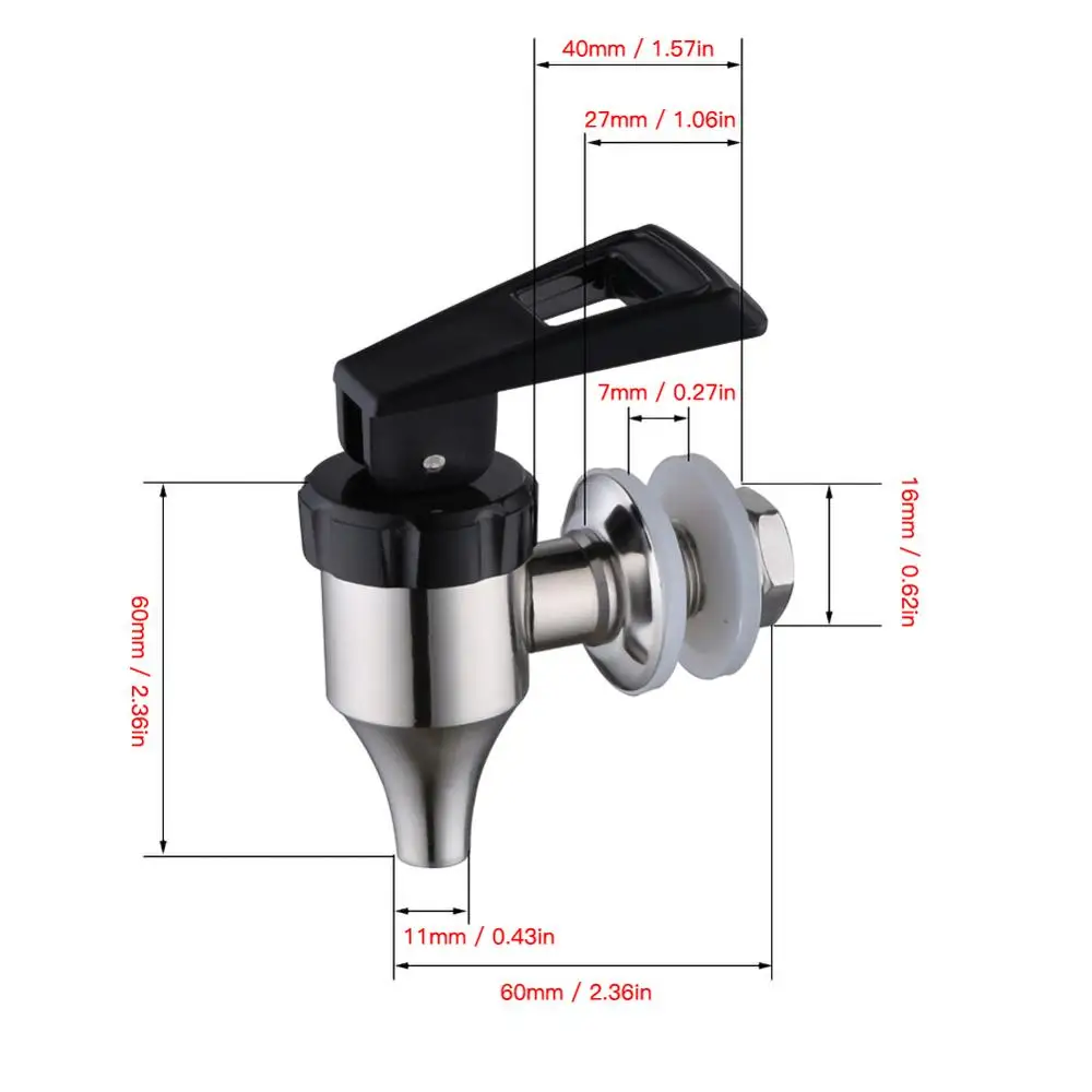 304 пивной кран из нержавеющей стали дозатор для вина пивного сока бочки напитков