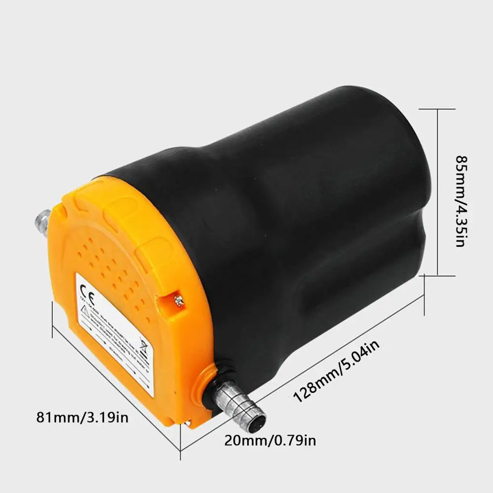 

New 60W Electric Car Oil Pump 12V/24V Electric Oil/Diesel Fluid Sump Extractor Fuel Transfer Suction Pump Engine Boat Motorcycle