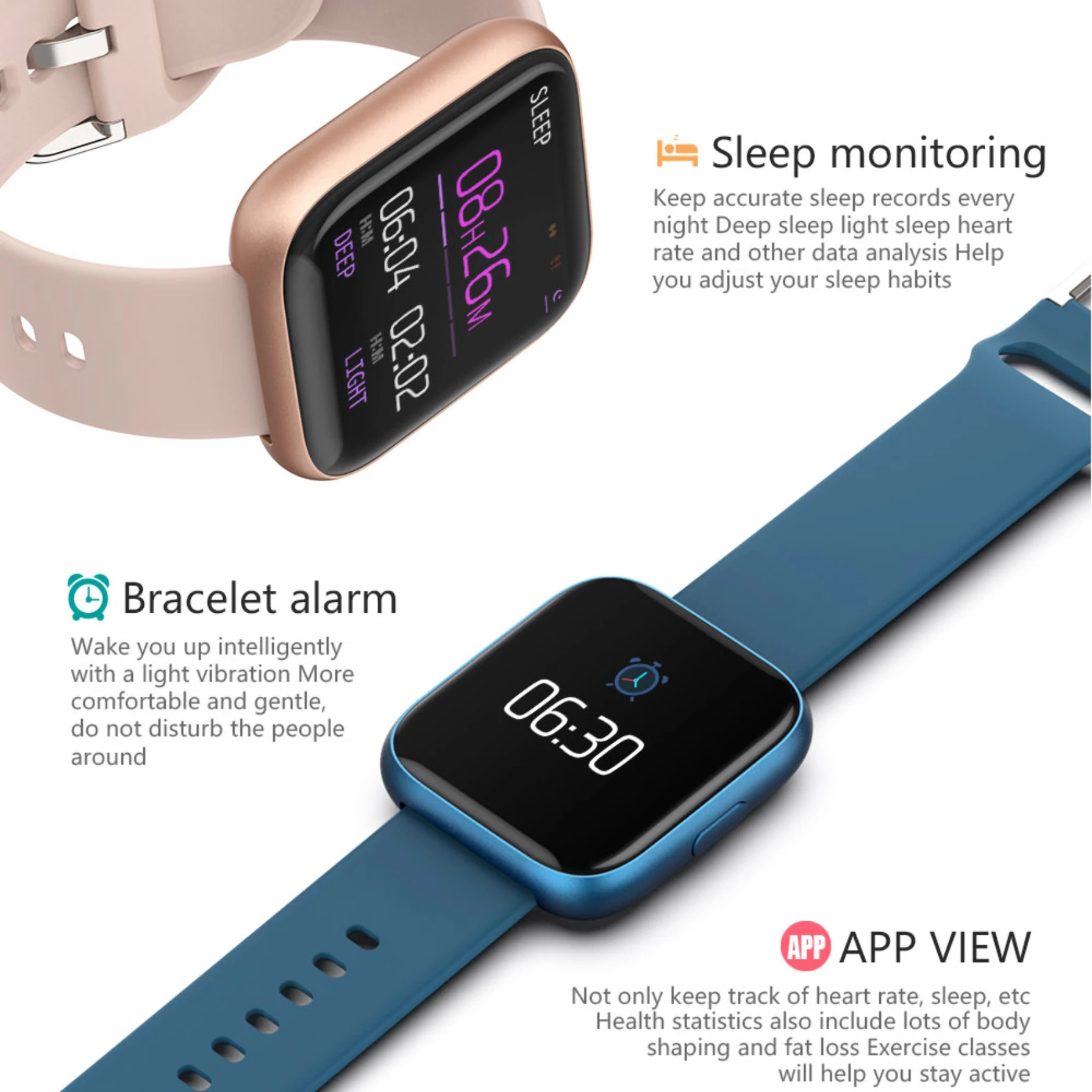 Смарт часы унисекс с сенсорным экраном 1 4 дюйма пульсометром и фитнес