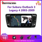 Автомагнитола 2DIN, Android 10,0, мультимедийный видеоплеер для Subaru Outback 3, Legacy 4 2003-2009, GPS-навигация, DVD, автомагнитола Carplay