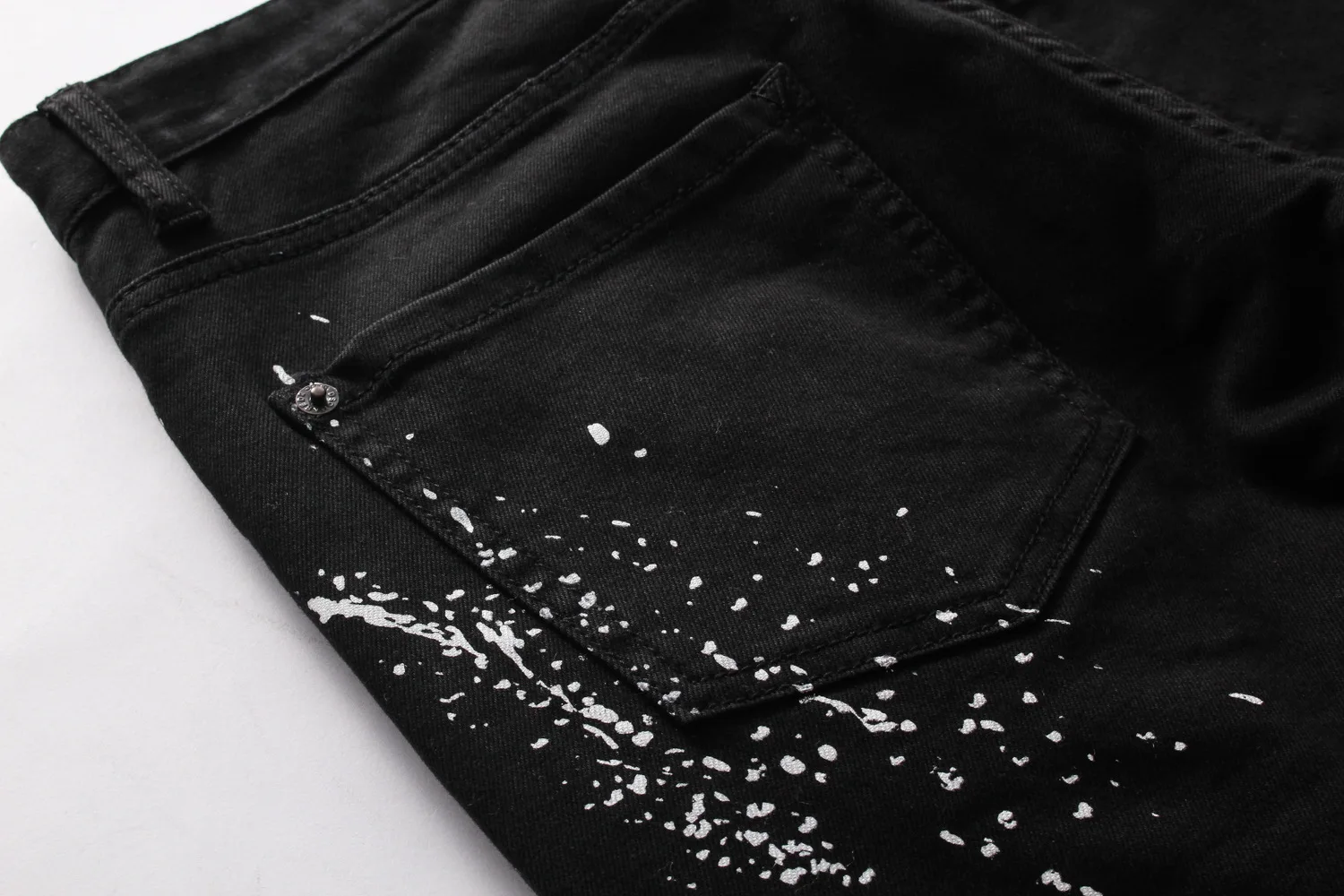 European dsquared2 brand2021Italy jeans luxury Men denim trousers Patchwork Slim letter jeans Pencil PantsAMIRIjeans