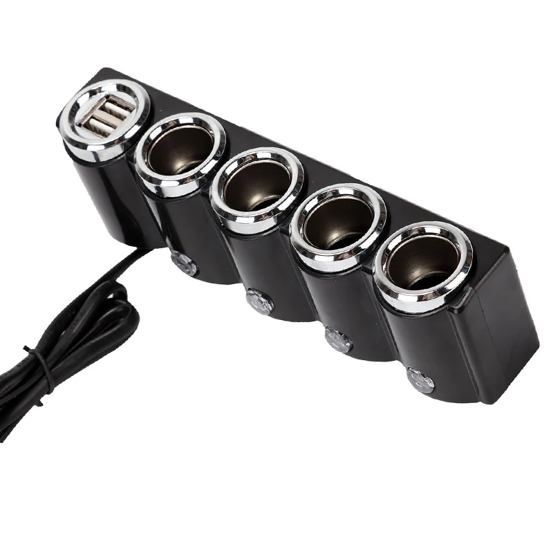 Двойной Порты USB переходник автомобиля Авто розетка для автомобильного