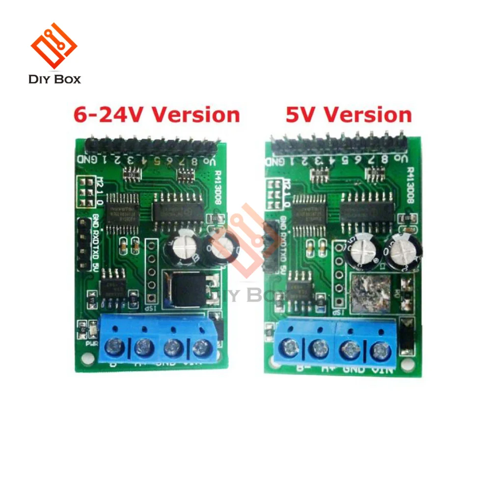 8-канальный модуль управления RS485 RS232 (TTL) Modbus RTU многофункциональная плата