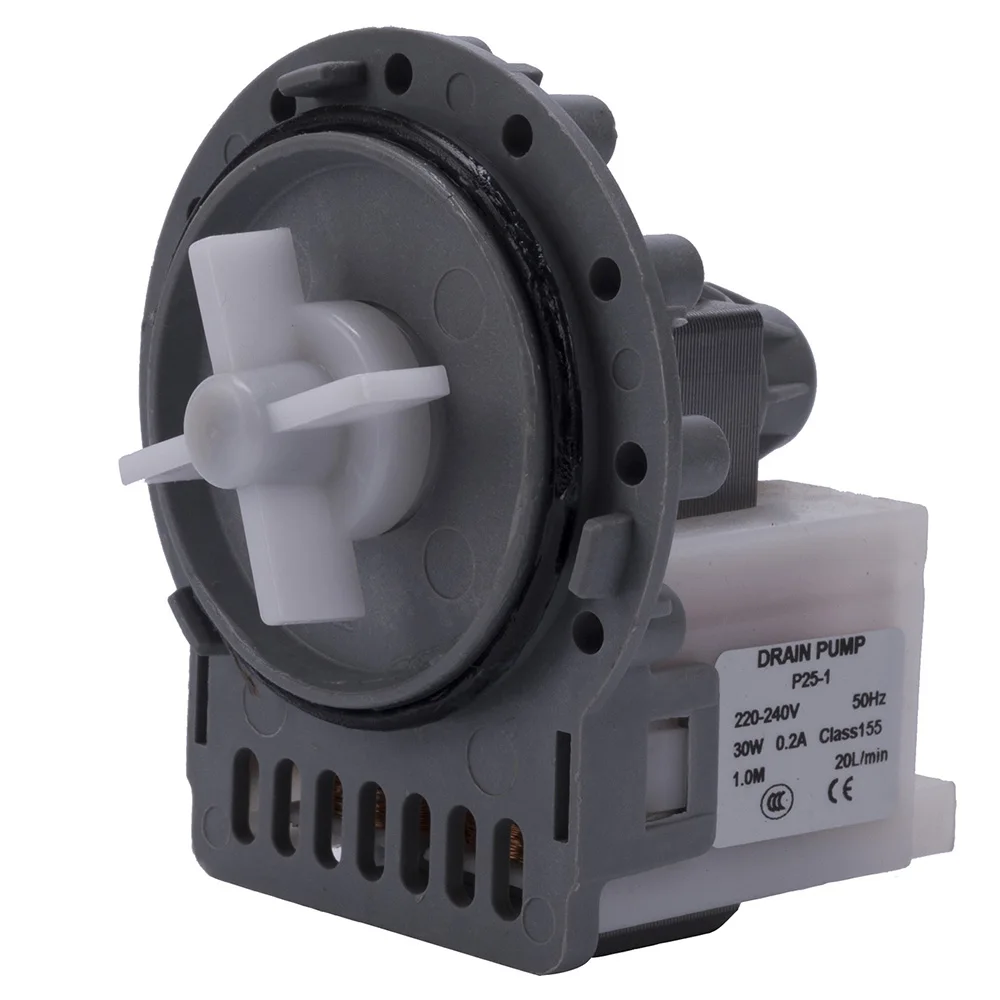Сверхпрочный дренажный насос для стиральной машины 220 В сменный комплект