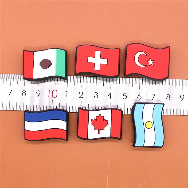 Аксессуары для талисманов Crock U217 тапочки из ПВХ пуговицы сандалии украшение