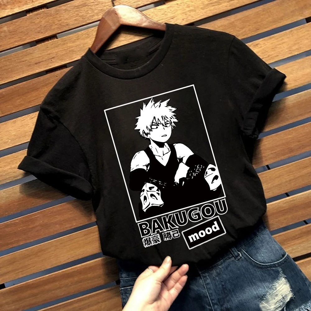 

Men Women Fashion T-shirt My Hero Academia Casual Tee Unisex Clothes