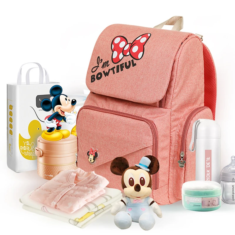 

Сумка для подгузников, рюкзак для путешествий, сумка для мамы, сумка для детской коляски, сумка для подгузников для мам, вместительная Милая ...