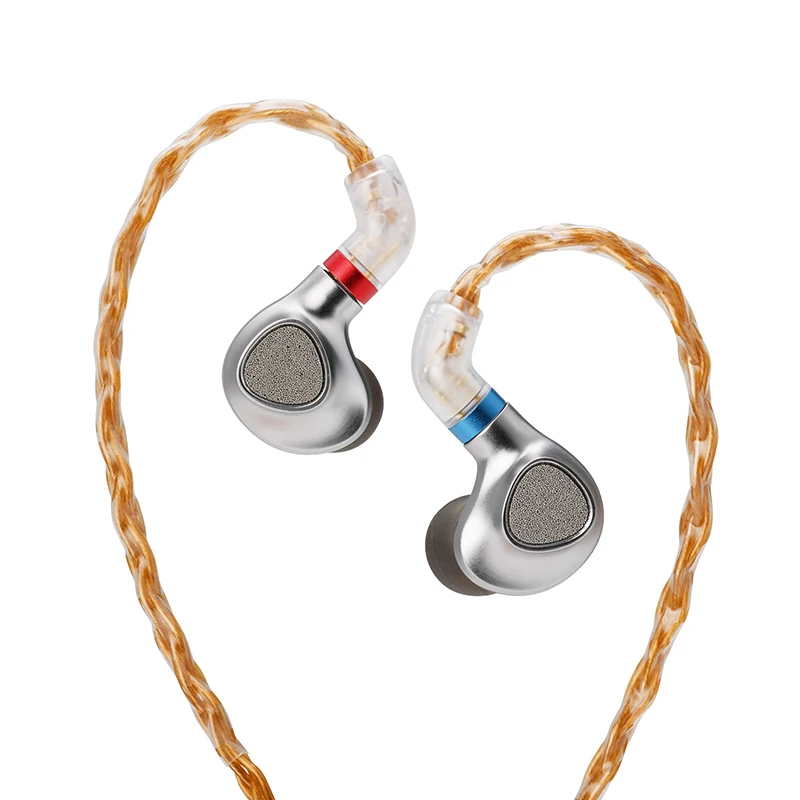 Металлические наушники вкладыши TINHiFi P2 с плоской диафрагмой Hi Fi металлические