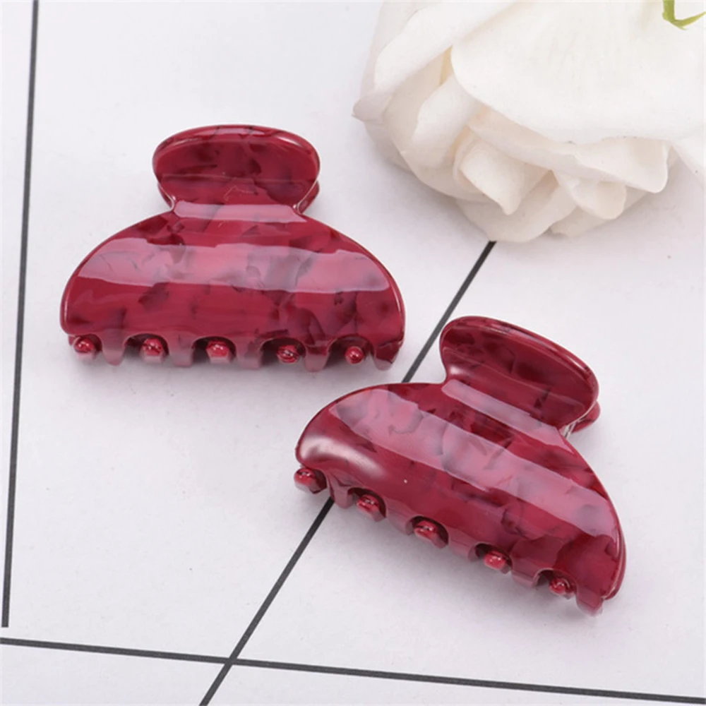 1PC 02 Корейский стиль, 6 цветов, большой размер, скраб, заколка для волос для женщин, для купания, заколка с диском, заколка для волос, когти - Цвет: 1PC 02