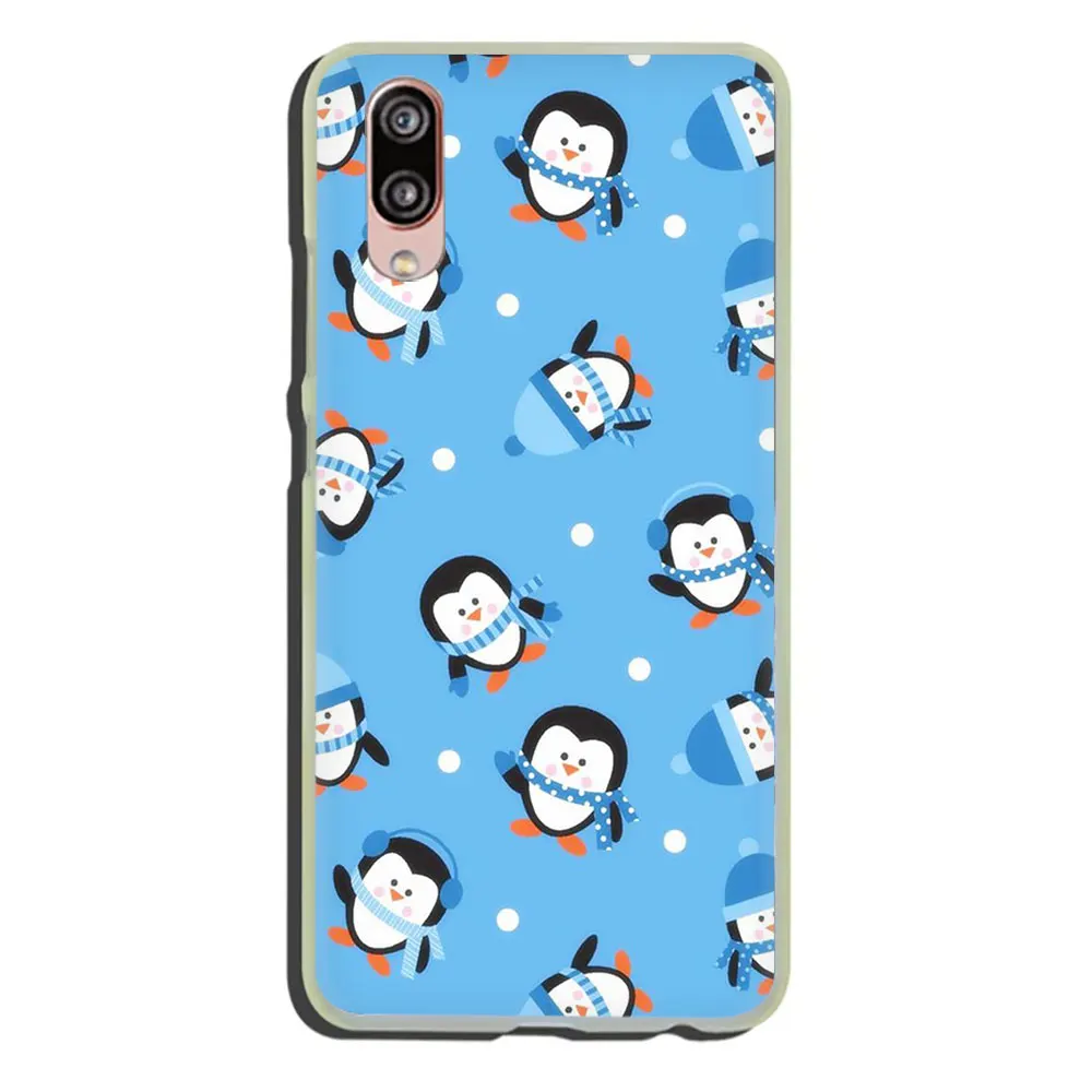 H6 Жесткий чехол для телефона с милым мультяшным пингвином для huawei P30 P20 P8 P9 P10 Lite Mini Pro P smart Plus - Цвет: H6