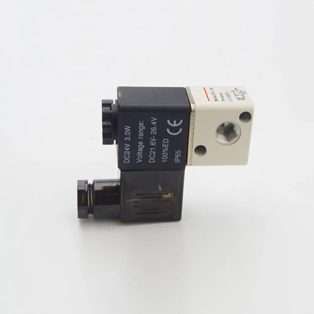 Пневматический воздушный 3 пути 2 положения 1/8 &quotэлектромагнитный клапан AIRTAC 3V1-06