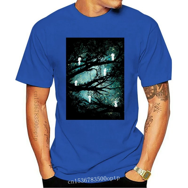 

New Tree Spirits T Shirt Tree Forest Spirits Kodama Funny Awesome Princess Mononoke Tv Movie