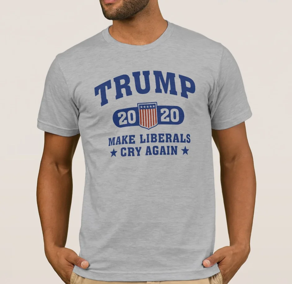 

Мужская футболка с изображением Трампа 2020 Make Liberals Cry опять