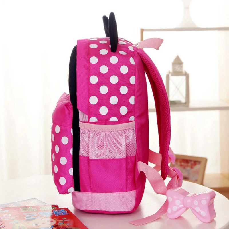 Детская школьная сумка с Микки и Минни для мальчиков девочек милые детские