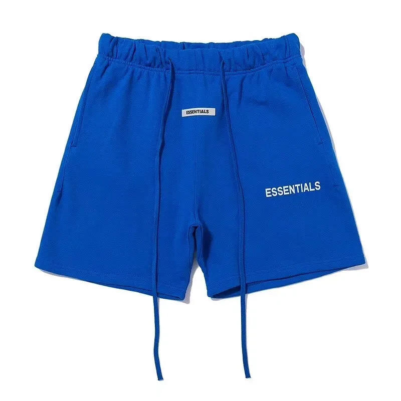 

Reflective Essentials Beach Shorts Men Women Breechcloth Hip Hop Drawstring Essentials Shorts