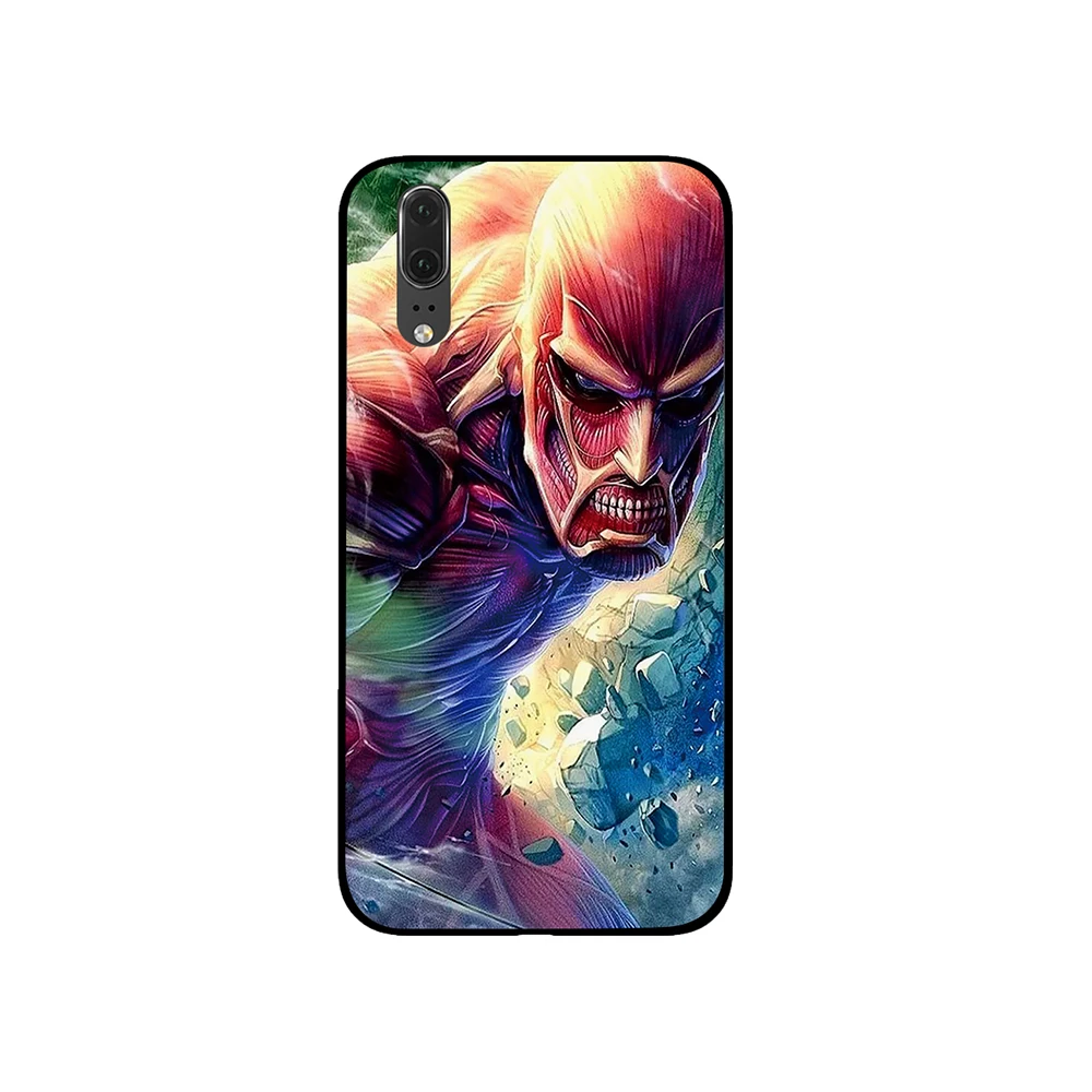 Attack on Titan For Huawei Honor V9 V10 8 9 10 8X 5A 7A 5X Play Lite TPU Phone Cases Cover | Мобильные телефоны и