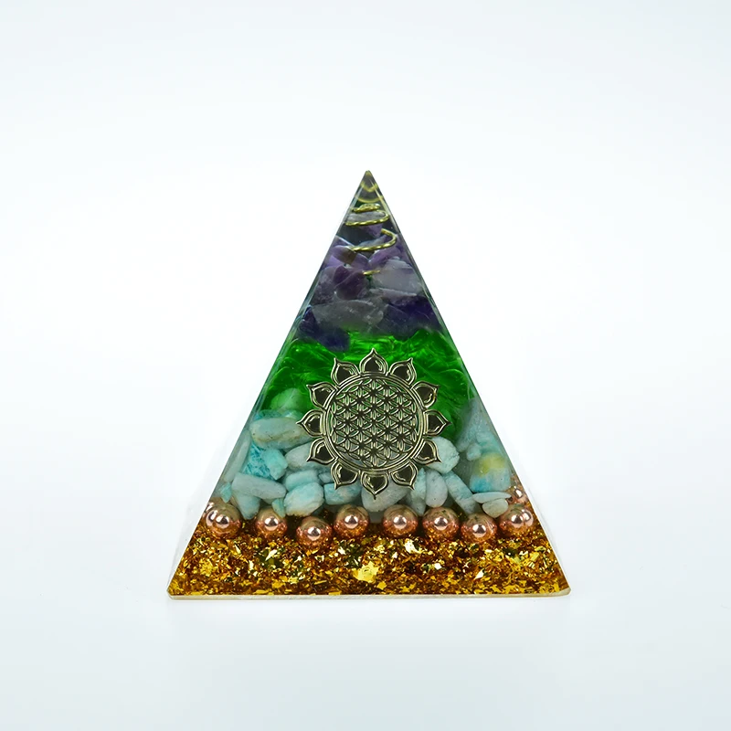 Восстанавливающий оргонитовый пирамидальный энергетический преобразователь