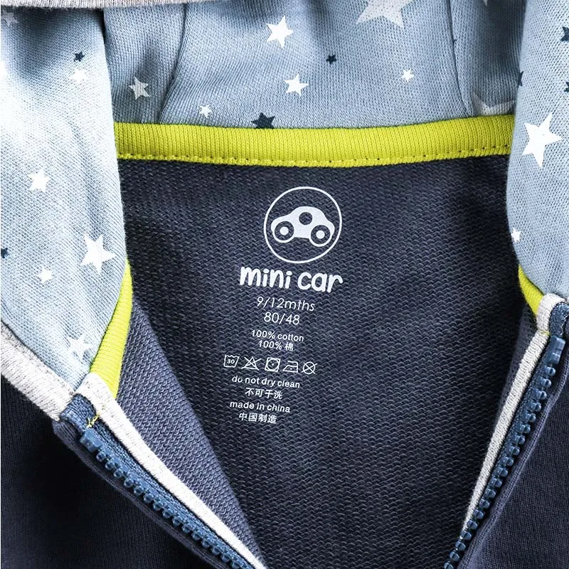 Автомобильная детская одежда теплая ветрозащитная для малышей на весну и осень