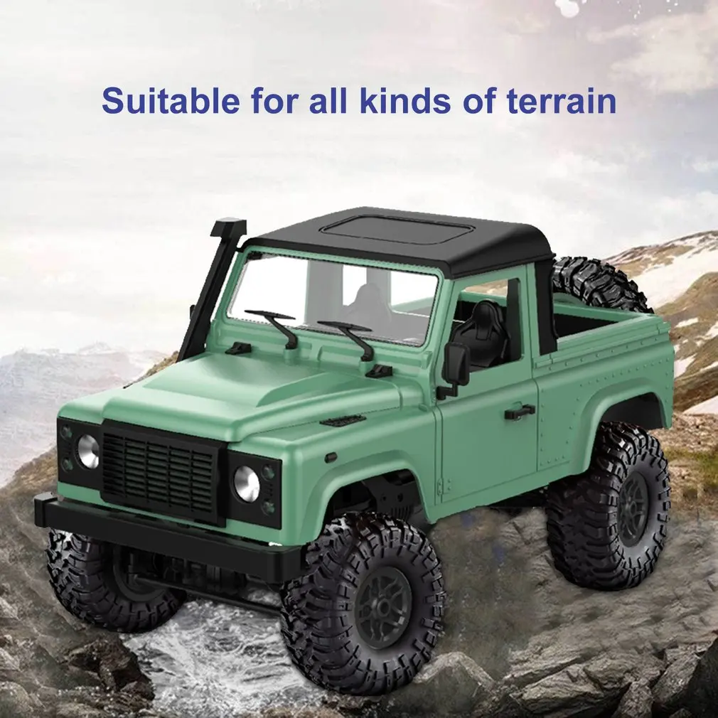 1:12 MN 91k RC Гусеничный Автомобиль 2 4G 4WD пульт дистанционного управления большой фут