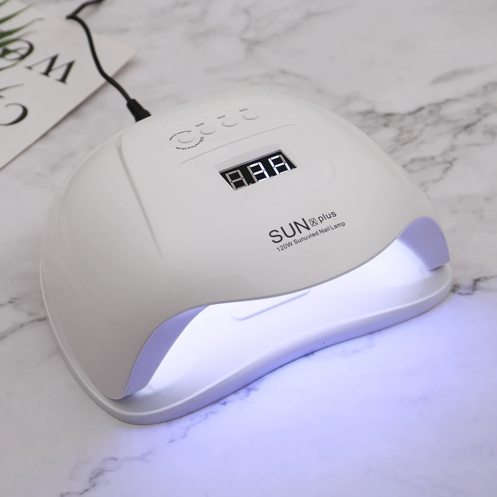 SUN X Plus УФ светодиодный светильник 54 Вт Сушилка для ногтей с автоматическим