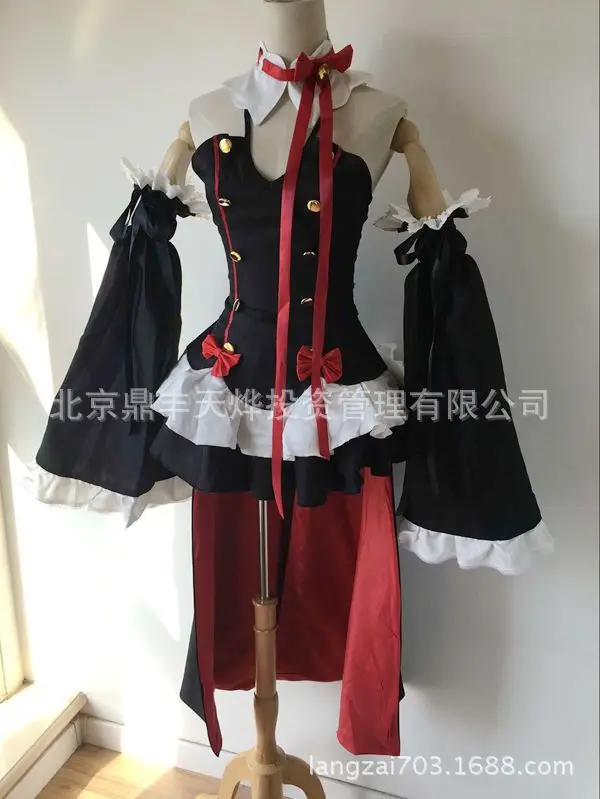 Костюм для косплея сероф из конца японского аниме Owari no Seraph Krul Tepes женская