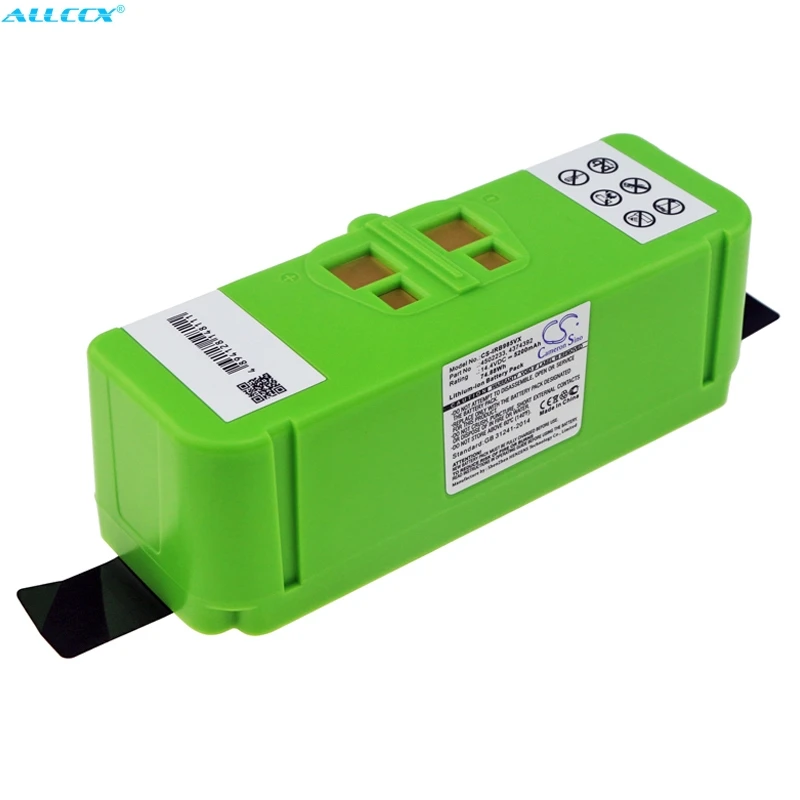 Аккумулятор Cameron Sino 5200 мАч для iRobot Roomba 614 615 640652665670671675677680681671675677680681685690691695 |