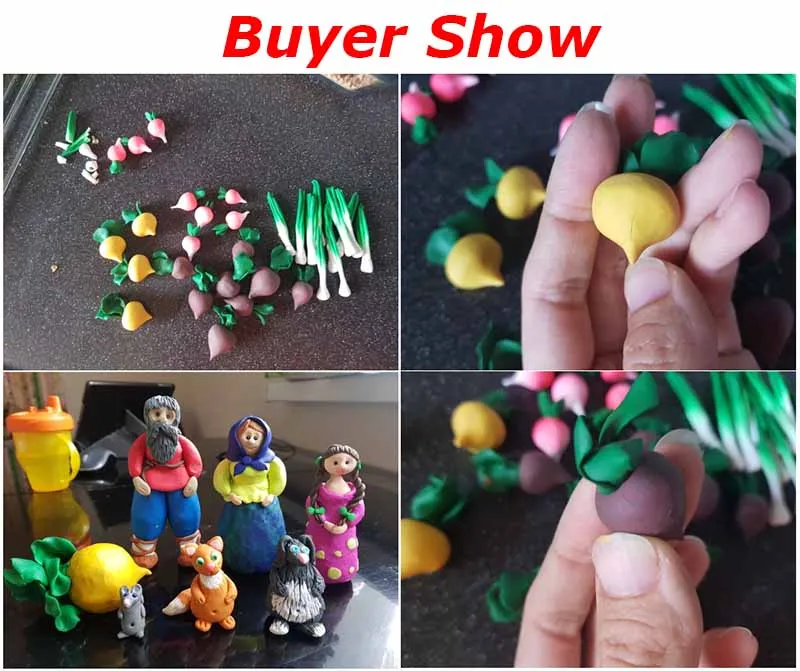 24 шт DIY Fimo Полимерная глина для выпечки, набор для литья вручную, головоломка для моделирования, детская ручная печать, Слим, Слим, Лизун, забавные игрушки для детей