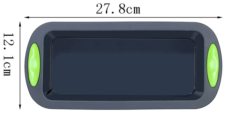 

2pcs/Set Silicone Bread Toast Baking Cake Mold Form Baking Cake Pans Dishes for Cake Bakeware Tray Decorating Cake Baking Tool