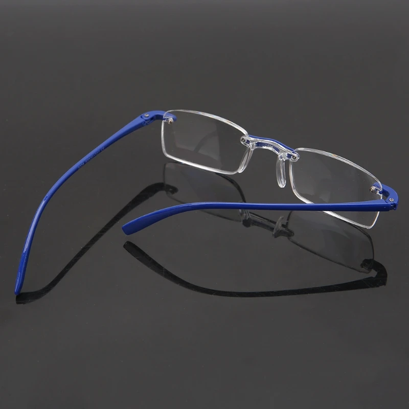 

Модные прозрачные гибкие очки для чтения без Оправы унисекс + 1,00 ~ 4,00 85WB
