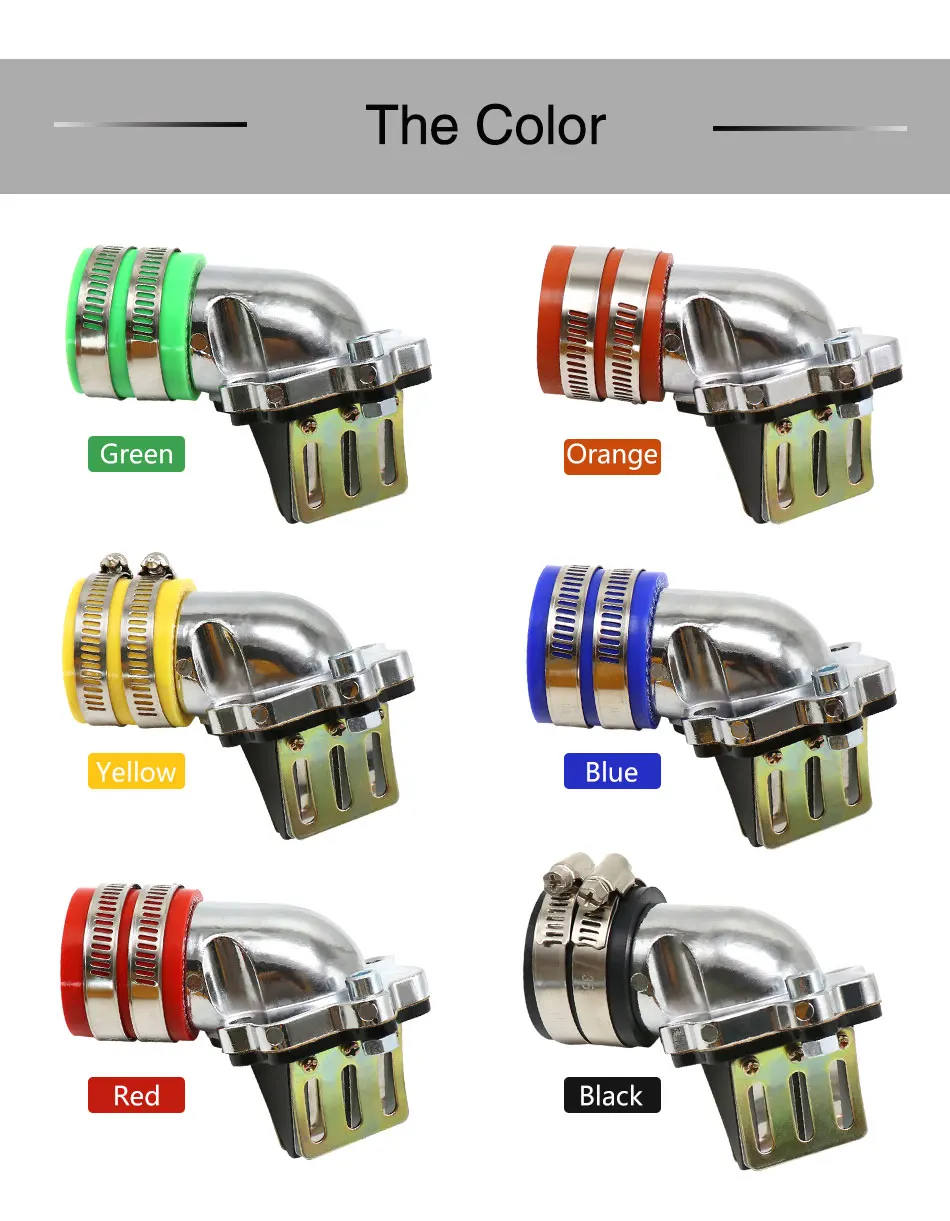 ZS Гоночный мотоцикл Карбюратор Впускной Трубопровод С 35мм Адаптером Карбюратора Интерфейс для JOG50 JOG90.