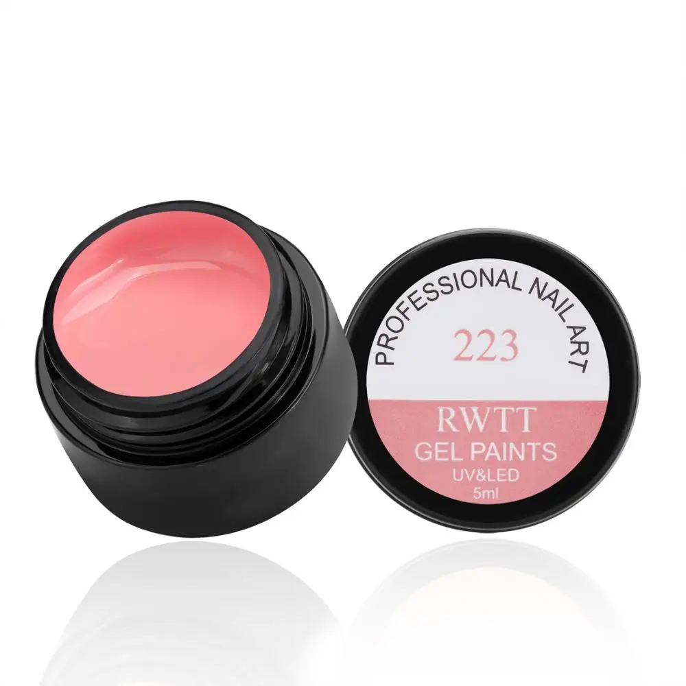 1 бутылка Гель лак для ногтей 5 мл Толстая упругая краска УФ гель с принтом|Гель