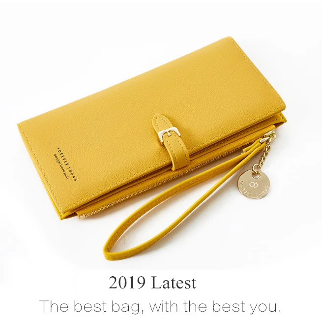 Женский Длинный кошелек Много отделов женские кошельки женское портмоне клатч