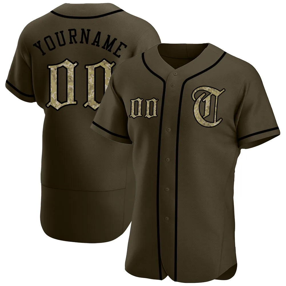 Custom Baseball Training Jersey Printed Letter Number Stripe Sports Shirt  Outfit For Male/Youth